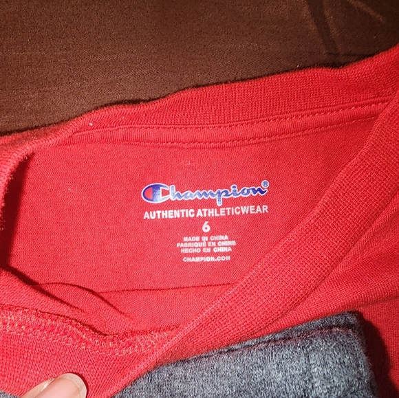 BOYS CHAMPION SHIRT/SWEATPANTS SET - Picture 3 of 5